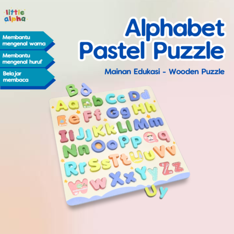 Alphabet Pastel Puzzle