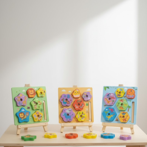 [e] Rainbow animal number panda (1)