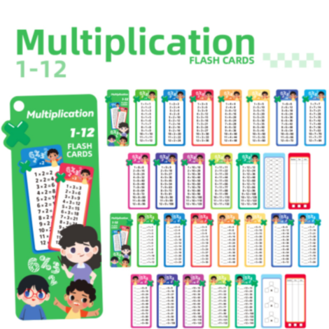 [g] Math Flashcard Multiplication